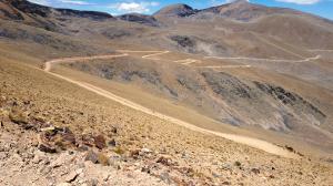 High Andes driving, to Santa Victoria