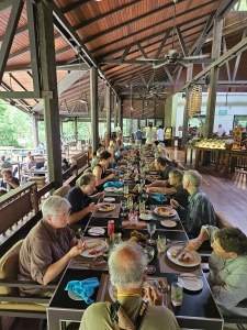 Borneo Rainforest Lodge dining room