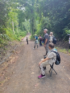 On the trail, Borneo Rainforest Lodge