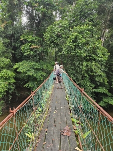 Robert on a bridge