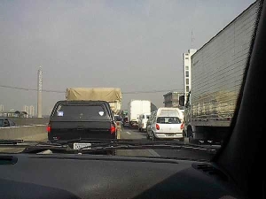 São Paulo traffic onthe Marginal Tiete