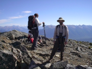Atop Rampart Peak