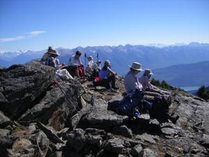 Atop Rampart Peak
