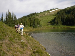 Returning to the lodge