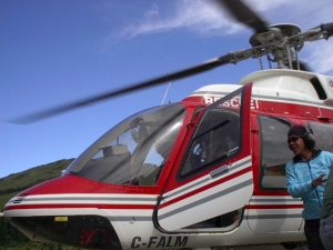 The helicopter is back