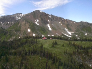 Last view of Sentry from the copter