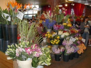 Flower stall