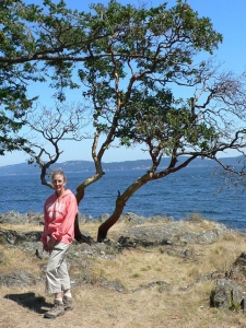 Liza at Ruckle Park, Salt Spring Island