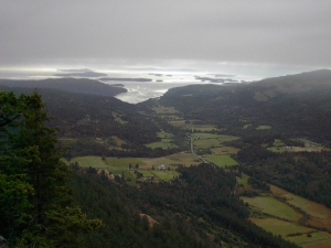 View from Mt Maxwell