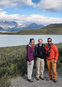 Liza, Robert, and RodrigoTorres del Paine