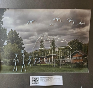 Artist rendering of Hotzenplotz synagogue