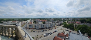 View from tower, Głubczyce museum