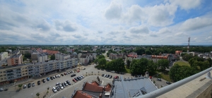 View from tower, Głubczyce museum