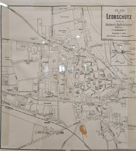 Leobschuetz map 1927, Głubczyce museum