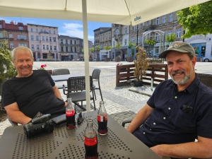 Relaxing again at the Rynek, Mysłowice