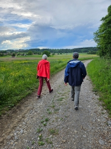 Lisa and Robert, lovely walk!