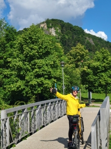 Leaving Riedenburg - last day of cycling