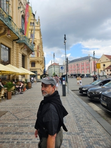 Walking in Prague