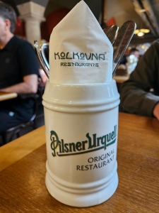 Kokolvna restaurant, Prague