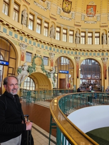 Prague main train station