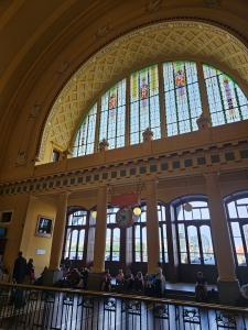 Prague main train station