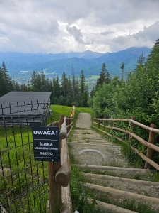 Walking trail back down from Gubałówka