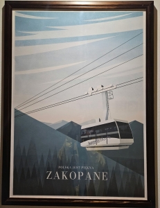 Artwork in the hotel, Zakopane