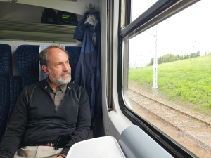 On the train to Krakow