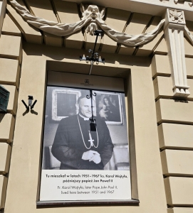 Pope John Paul II is ... everywhere in Poland