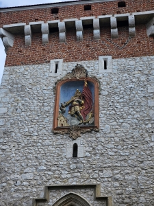 St Florian, close up - patron saint of firefighters