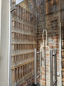 Wonderful rolling pins for sale - if only the shop would open