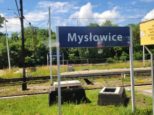 The train passed through Mysłowice