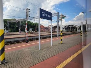 Train also passed through Gliwice