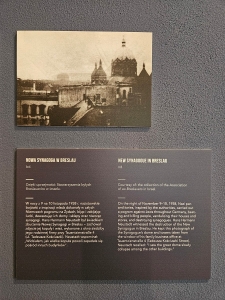 Exhibit at the Galicia Museum in Wrocław (Breslau)