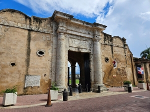 Entrance to Fortaleza Ozama
