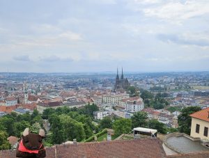Me atop Brno's Špilberk Castle