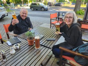 Wolfgang and Liza in Potsdam