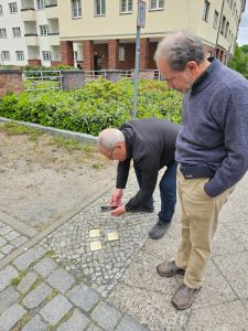 Stolpersteine at Meiningenallee 7, Berlin