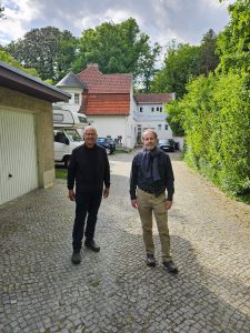 Wolfgang and Robert where Johanna (Fritz' wife) lived