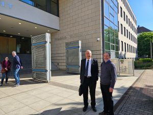 At the Friedrich Weissler Landgericht, Magdeburg