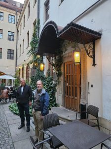 At our hotel in Wrocław, Hotel Dwór Polski