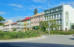 Driving through Krnov