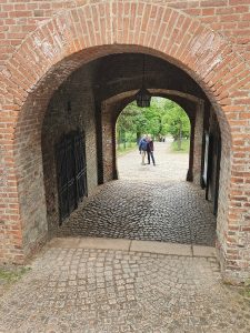 R&L on the castle grounds, Brno