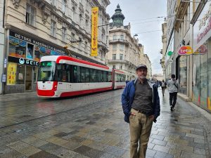 Robert in Brno near the 'Teta' store :-)
