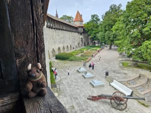 On the old city walls, Tallinn