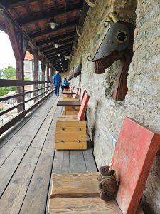 On the old city walls, Tallinn