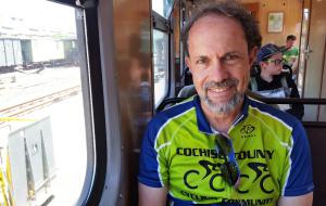 On the train to Moritzburg