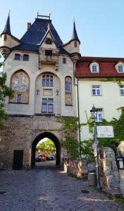 Meissen walking to dinner