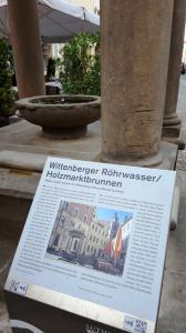 16th century fountain, Wittenberg