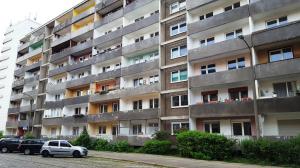 Uninspired cold war architecture, Dessau